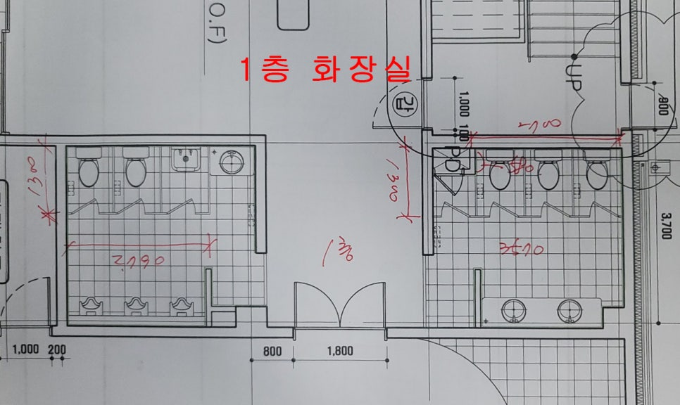 인천(인천시) 큐비클 설치 공사: 아이보리 & 진회색 하이그로시 조합 (550mm 문폭 맞춤 설계) 4 image 614