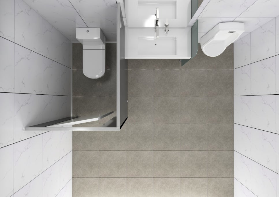 충북 음성(음성군) 큐비클 화장실 칸막이 설치 후기: 노후 건물 리모델링과 진회색 무광의 선택 2 image 121