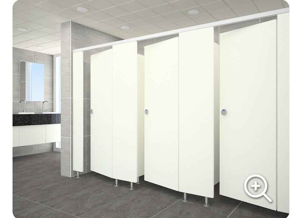 충북 음성(음성군) 큐비클 화장실 칸막이 설치 후기: 노후 건물 리모델링과 진회색 무광의 선택 4 image 125